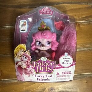 Disney Princess Palace Pets Furry Tail Friends Aurora's Puppy Macaron 2015